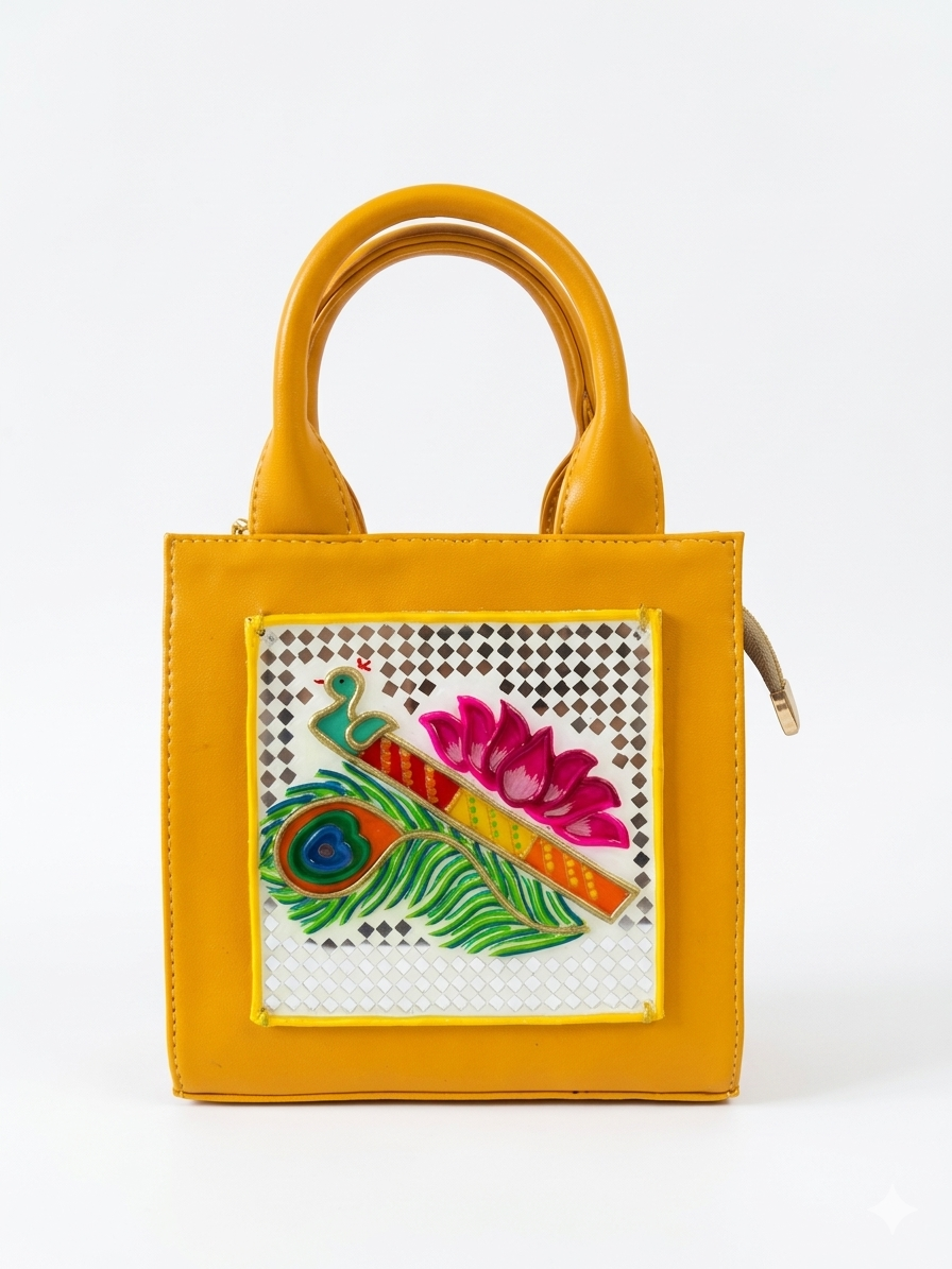 Bansuri Lippan Art Handbag/ Sling