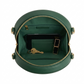 New Leaf Dark Green Circle Handbag / Sling – Plain Handcrafted Bag