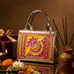 Lotus Lippan Art Handcrafted Handbag / Sling