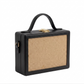 New Leaf Black Rectangle Box Sling – Plain Handcrafted Bag