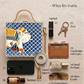 Elephant Lippan Art Box Sling Bag