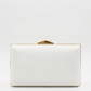 White Rectangle Clutch Sling – Plain Handcrafted Bag