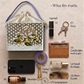 Lilac Rosee Lippan Art Medium Potli Handcrafted Sling Bag