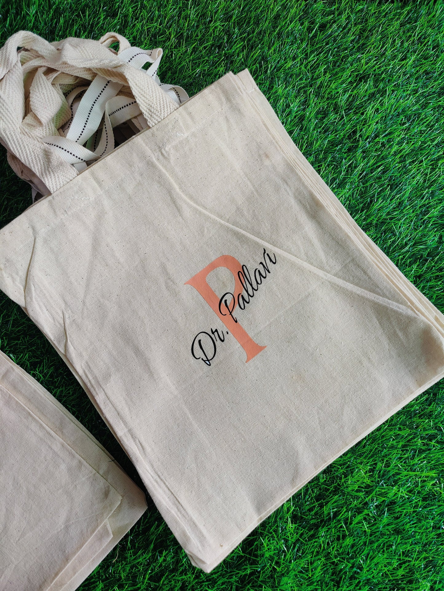 Mini Personalized Cotton Bags