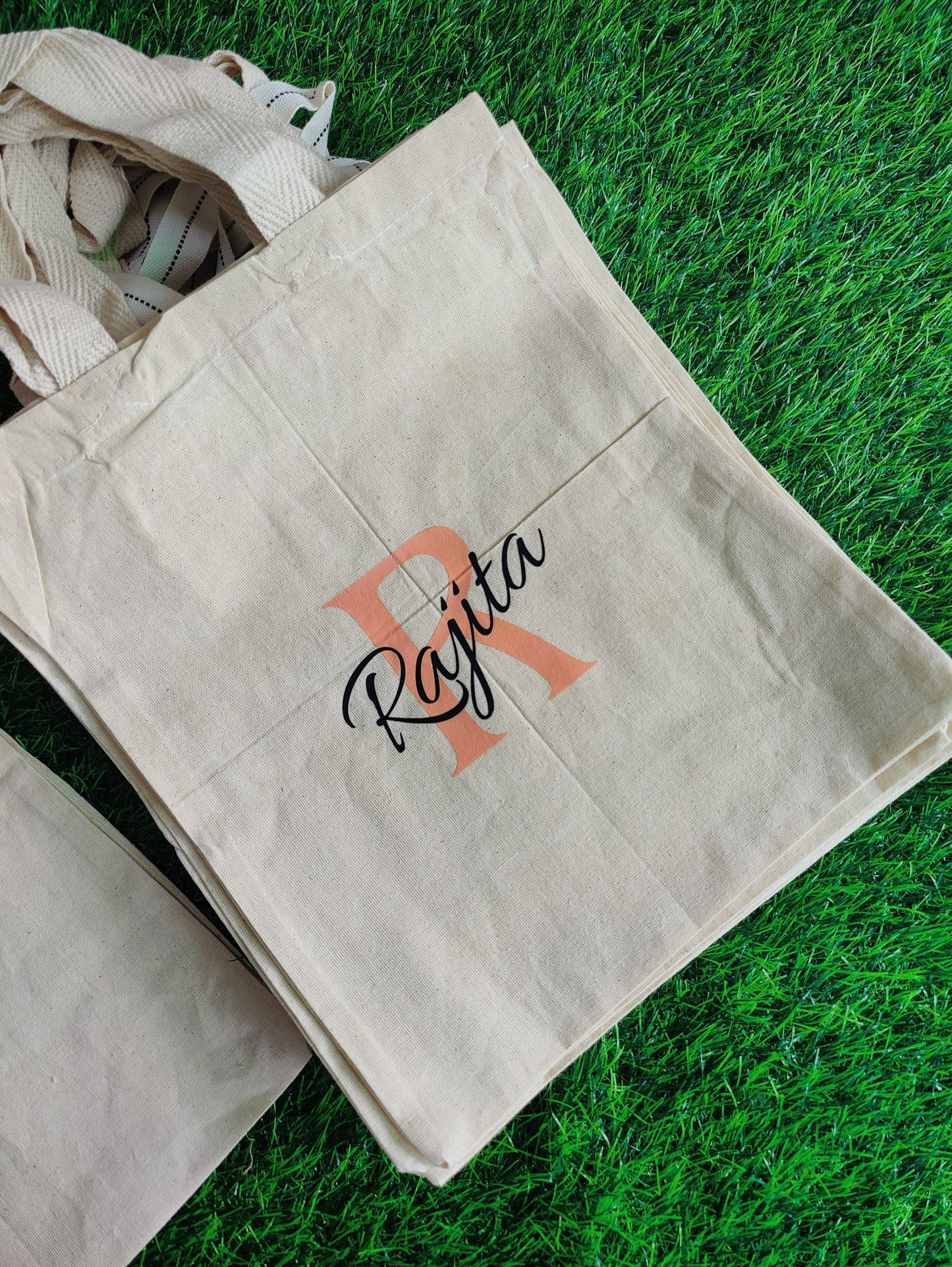 Mini Personalized Cotton Bags