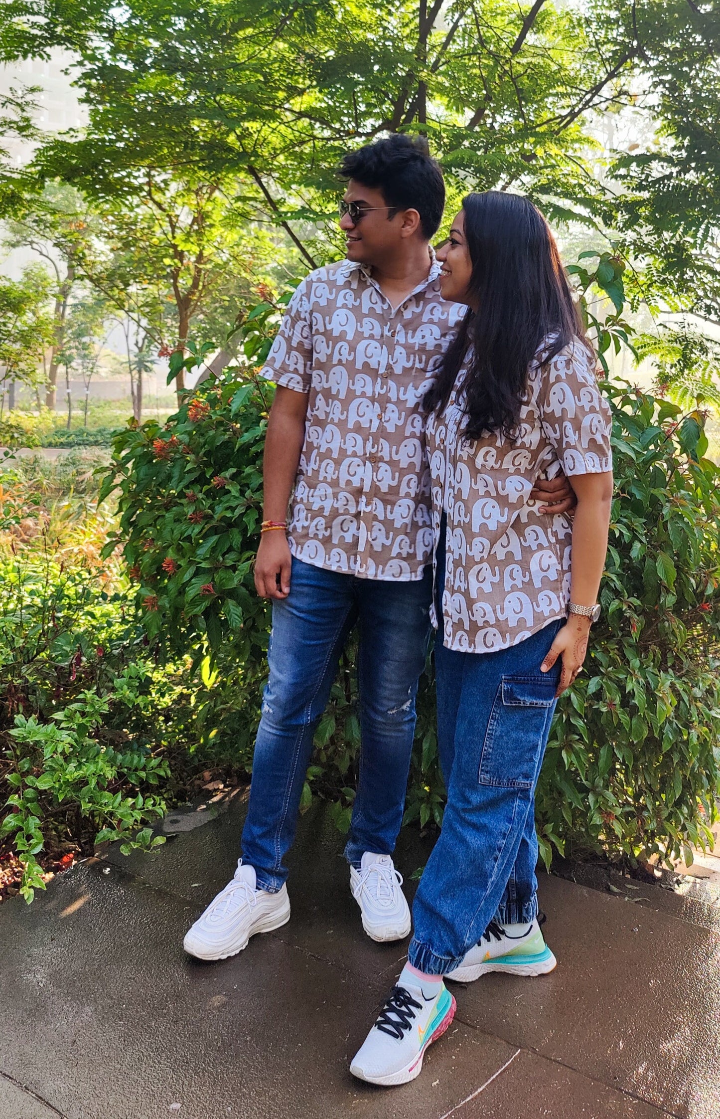 Elephant Unisex Short Sleeves Shirt