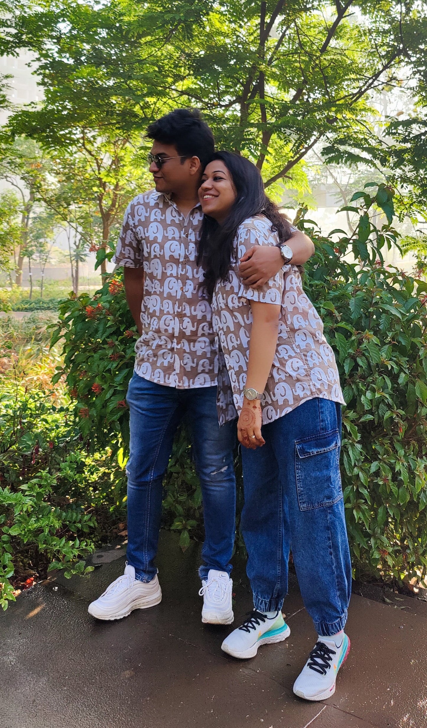 Elephant Unisex Short Sleeves Shirt