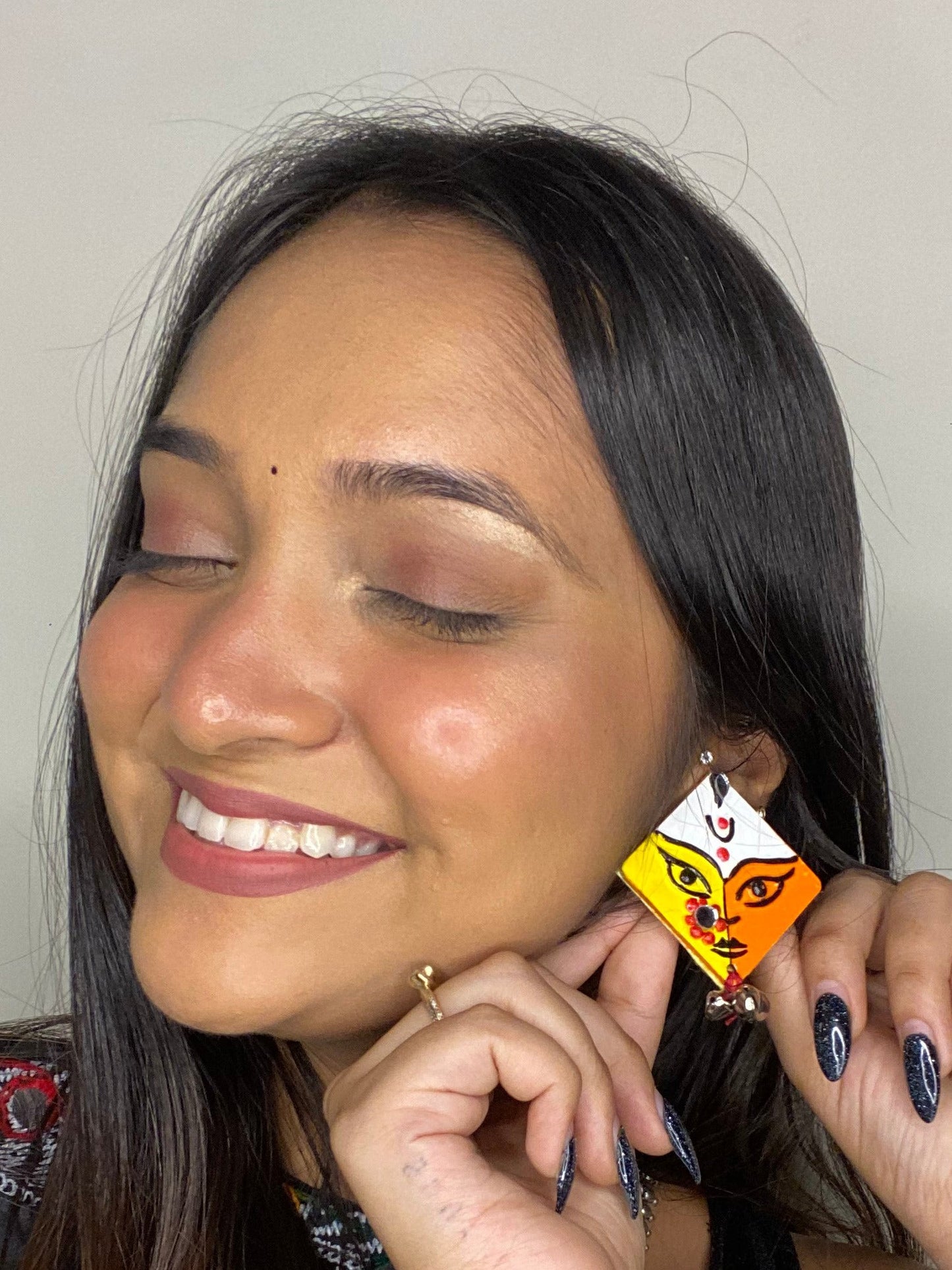 Durga ji Handmade Earrings