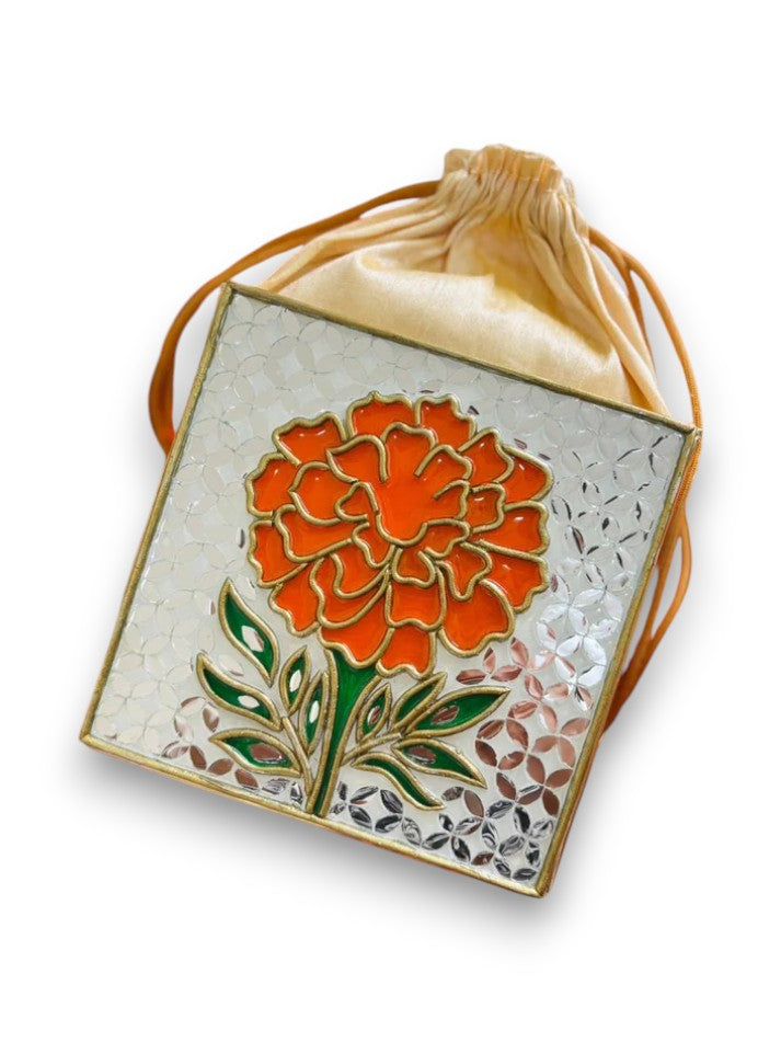 Marigold Lippan Art Regular Potli Sling