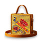 Mini Bansuri Lippan Art Box Bag