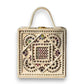 Mini Mandala Lippan Art Handcrafted Square Box Bag
