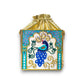 Peacock Lippan Art Box Bag Regular Potli Sling