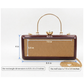 Maroon Rectangle Clutch Sling – Plain Handcrafted Bag