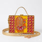 Festive Bird  Lippan Art Rectangle Box Sling Bag