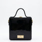 Queen Of Hearts Lippan Art Box Bag Sling