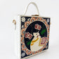 Pichwai Lippan Art Handcrafted Box Bag
