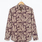 Purple Peacock  Full Sleeves Unisex Shirt