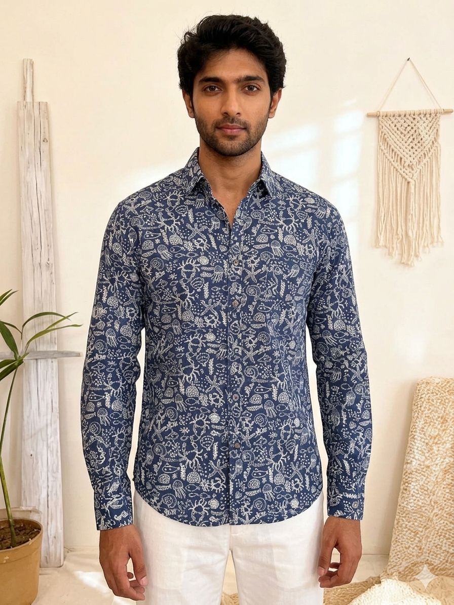 Sea Full Sleeves Unisex Shirt