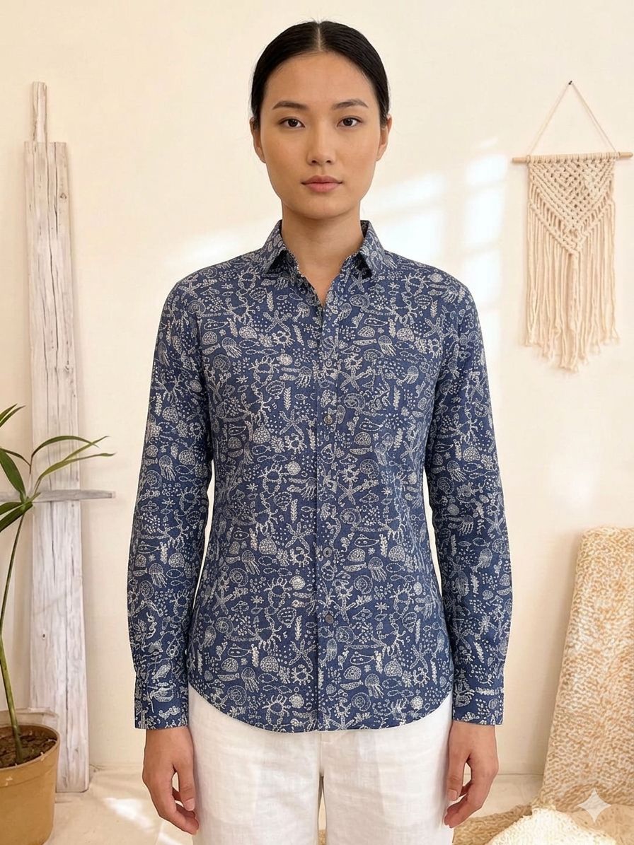 Sea Full Sleeves Unisex Shirt