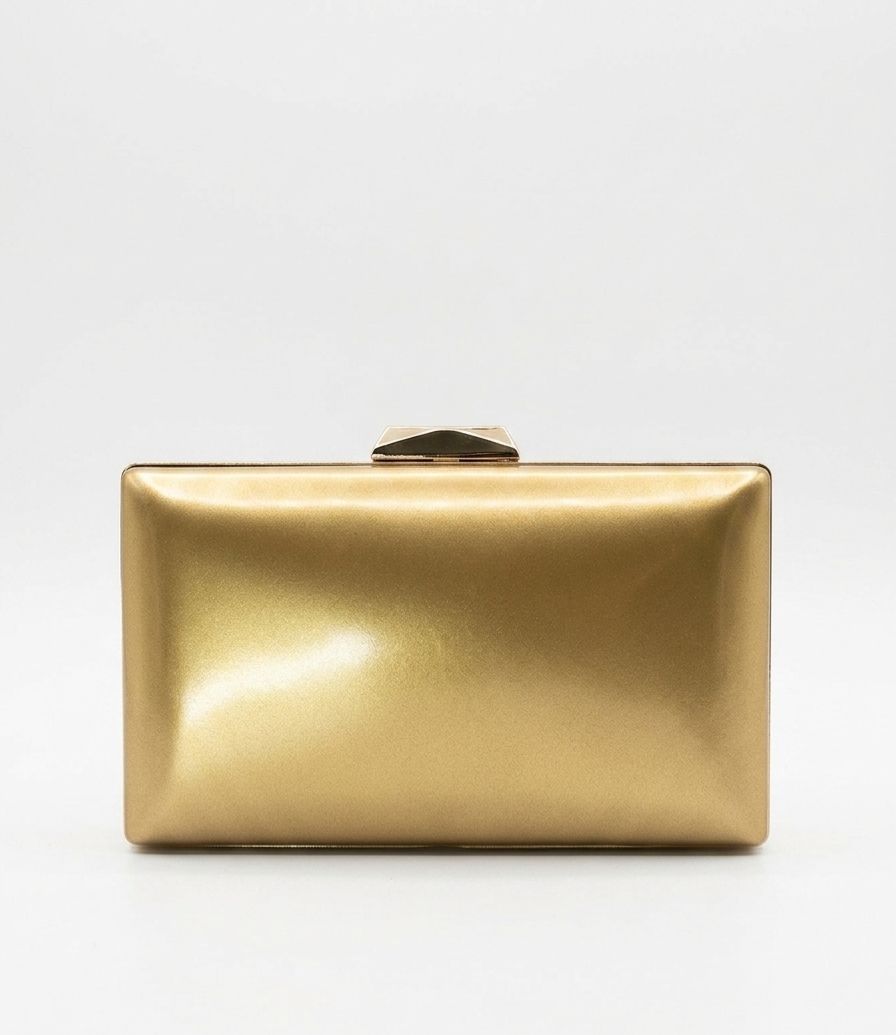 Golden Rectangle Clutch Sling – Plain Handcrafted Bag