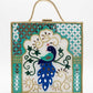 Royal Peacock Lippan Art Box Bag Sling