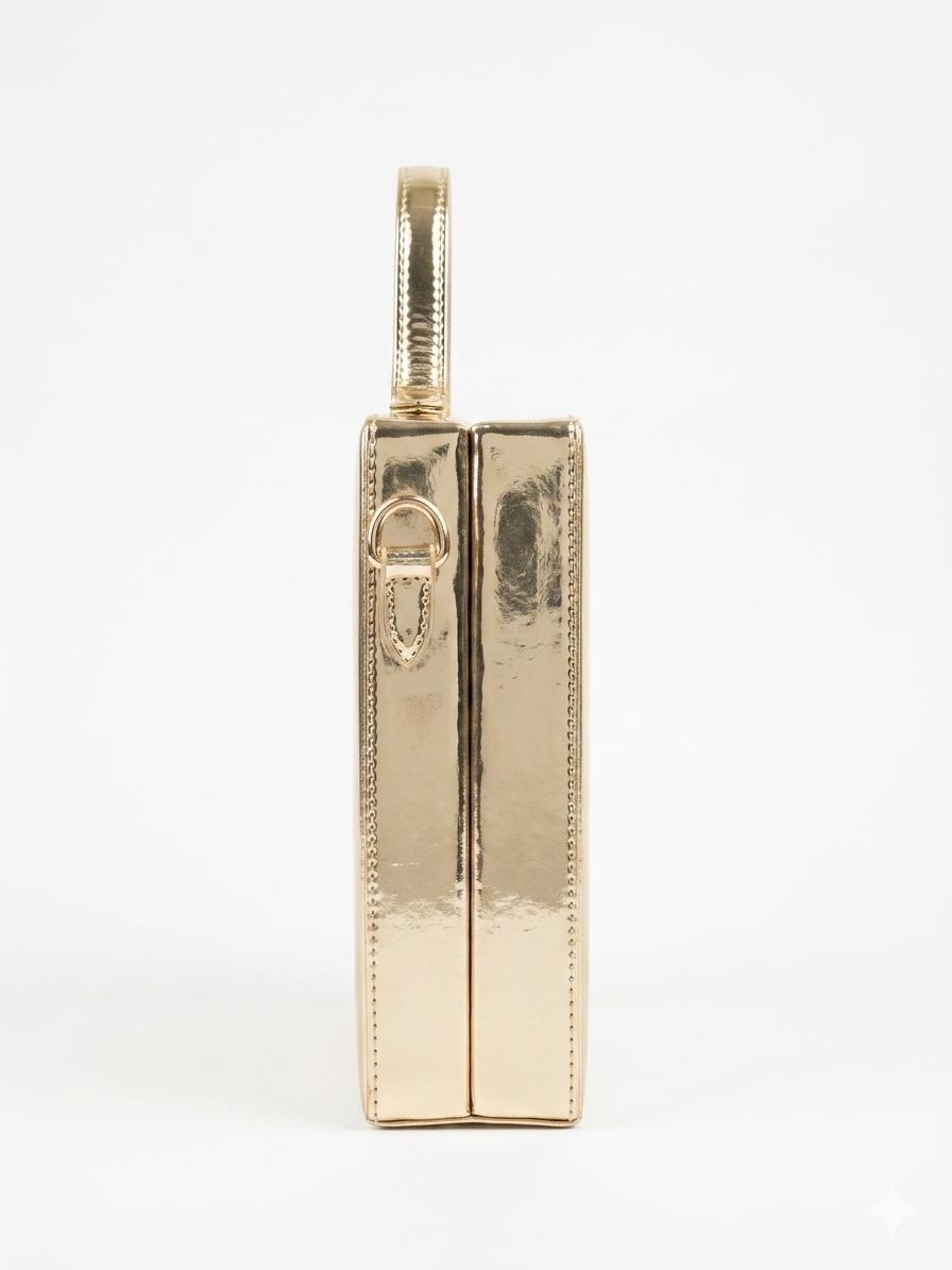 Royal Peacock Lippan Art Box Bag Sling