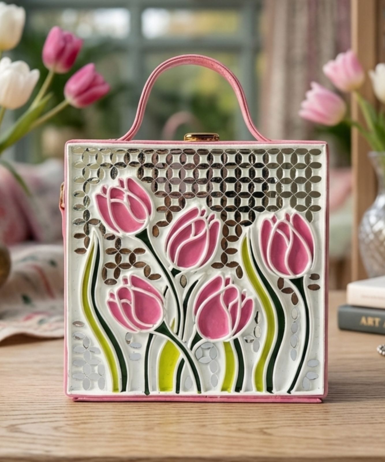 Tulip Lippan Art Box Bag