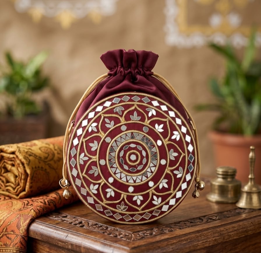 Ruby Medium Mandala Lippan Art Circle Sling
