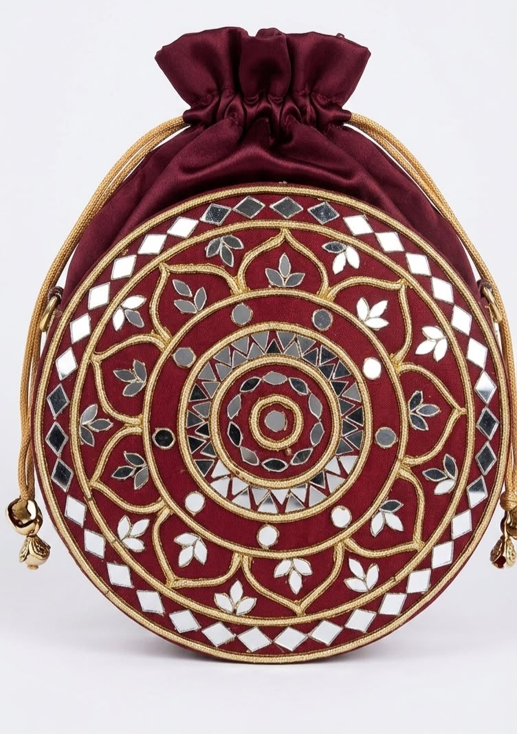 Ruby Medium Mandala Lippan Art Circle Sling