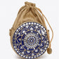 Royal Violet Mandala Lippan Art Circle Sling