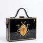 Beetle Rectangle Lippan Art Box Bag