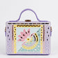 Lotus Pastel Rectangle Lippan Art Box Bag