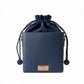 New Leaf Navy Blue  Square Potli Sling – Plain Handcrafted Bag