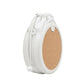 New Leaf White Circle Potli Sling – Plain Handcrafted Bag