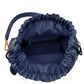 New Leaf Navy Blue Circle Potli Sling – Plain Handcrafted Bag