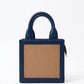New Leaf Navy Blue Handbag / Sling – Plain Handcrafted Bag