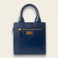 New Leaf Navy Blue Handbag / Sling – Plain Handcrafted Bag
