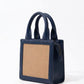 New Leaf Navy Blue Handbag / Sling – Plain Handcrafted Bag