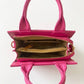 New Leaf Pink Handbag / Sling – Plain Handcrafted Bag
