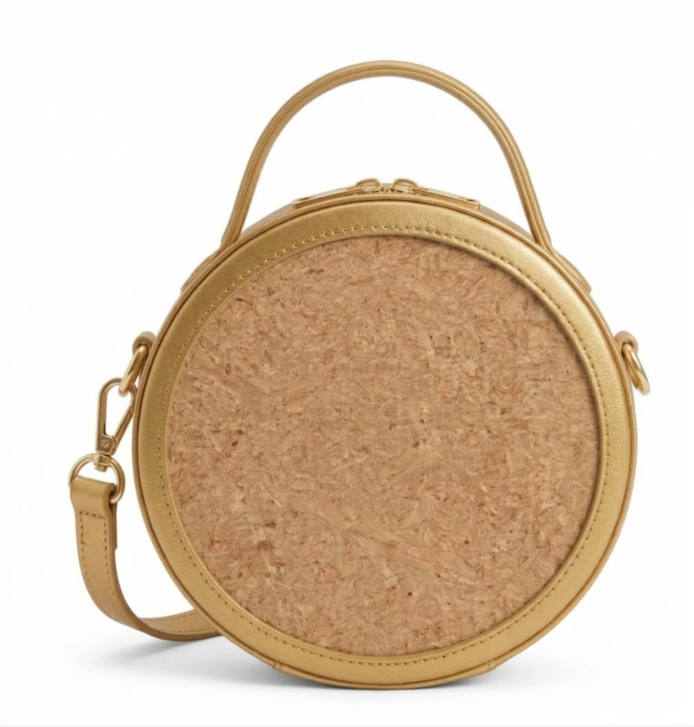 New Leaf Golden Circle Handbag / Sling – Plain Handcrafted Bag