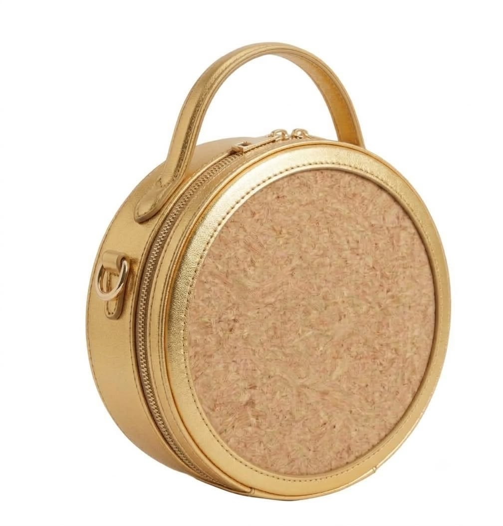 New Leaf Golden Circle Handbag / Sling – Plain Handcrafted Bag