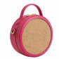 New Leaf Pink Circle Handbag / Sling – Plain Handcrafted Bag
