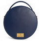 New Leaf Navy Blue Circle Handbag / Sling – Plain Handcrafted Bag