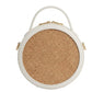 New Leaf White Circle Handbag / Sling – Plain Handcrafted Bag