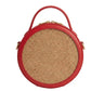 New Leaf Red Circle Handbag / Sling – Plain Handcrafted Bag