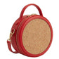 New Leaf Red Circle Handbag / Sling – Plain Handcrafted Bag