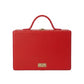 New Leaf Red Rectangle Box Sling – Plain Handcrafted Bag