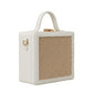 New Leaf White Square Box Bag Sling – Plain Handcrafted Bag