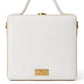 New Leaf White Square Box Bag Sling – Plain Handcrafted Bag