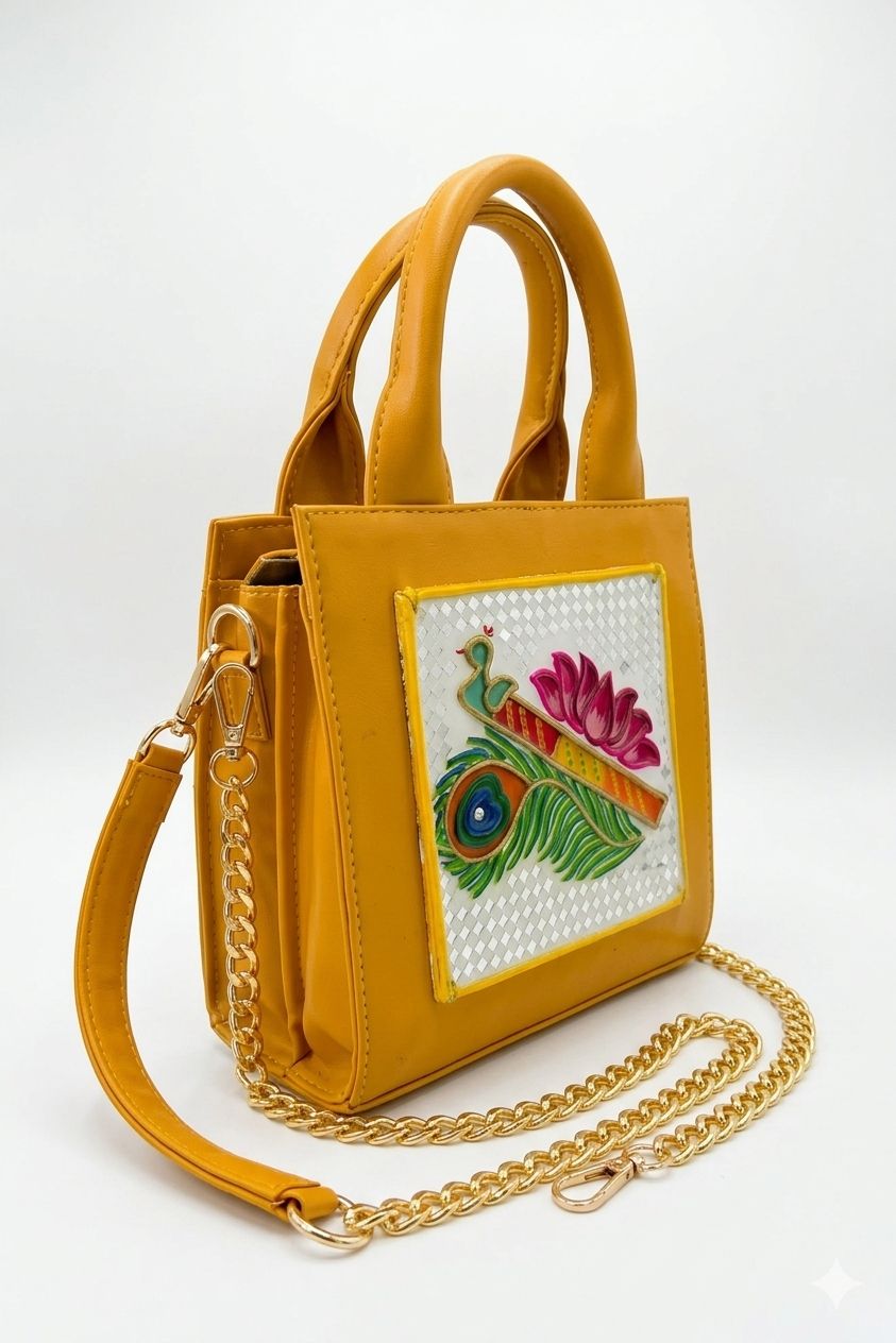 Bansuri Lippan Art Handbag/ Sling